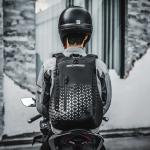 Rucsacul moto Rockbros H36, Compariment pentru casca moto, Capacitate 14.5L, 49 × 29 × 28 cm, Negru 7 - lerato.ro