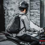 Rucsacul moto Rockbros H36, Compariment pentru casca moto, Capacitate 14.5L, 49 × 29 × 28 cm, Negru 8 - lerato.ro