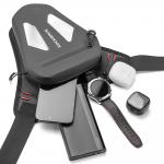Geanta moto Rockbros 3017001801, Capacitate 1L, Elemente reflectorizante, Negru 4 - lerato.ro