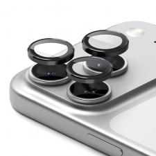 Folii iPhone 17 Pro Max, Set 2 protectii camera foto Ringke Camera Frame, Kit montare inclus, compatibil cu iPhone 17 Pro / 17 Pro Max, Negru, lerato.ro