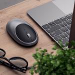 Mouse wireless Satechi M1, Bluetooth, Incarcare USB-C, Space Gray 6 - lerato.ro