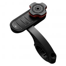 Suporturi telefon si depozitare accesorii, Suport universal bicicleta/moto, adaptor inclus, Spigen Gearlock MF100 Out Front Bike Mount Negru, lerato.ro