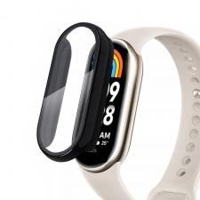 Accesorii Xiaomi Band, Carcasa cu protectie ecran TECH-PROTECT Defense 360 compatibila cu Xiaomi Mi Band 8 / 8 NFC Black, lerato.ro