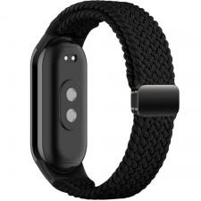 Accesorii Xiaomi Band, Curea material textil Tech-Protect NylonMag compatibila cu Xiaomi Mi Band 8 / 8 NFC / 9 / 9 NFC Black, lerato.ro