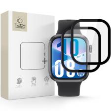 Accesorii Huawei Watch, Set 2 folii hibride TECH-PROTECT Glass Flex+ compatibil cu Huawei Watch Fit 3 Black, lerato.ro