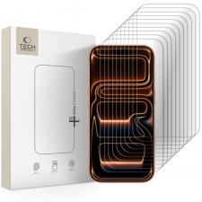 Folii iPhone 17 Pro Max, Set 10 folii sticla Tech-Protect compatibile cu iPhone 16 Pro Max / 17 Pro Max, Transparent, lerato.ro