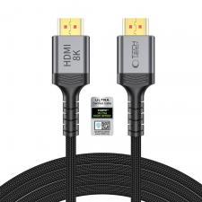 Cabluri video, Cablu video HDMI 2.1 Tech-Protect UltraBoost, 8K / 60Hz, 3K / 120Hz, 3m, Negru, lerato.ro