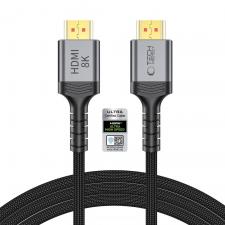 Cabluri video, Cablu video HDMI 2.1 Tech-Protect UltraBoost, 8K / 60Hz, 3K / 120Hz, 2m, Negru, lerato.ro