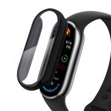 Accesorii Xiaomi Band, Carcasa cu protectie ecran TECH-PROTECT Defense 360 compatibila cu Xiaomi Mi Band 9 / 9 NFC Black, lerato.ro