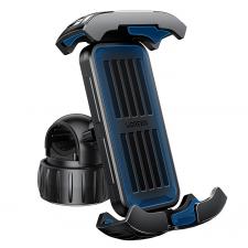 Suporturi telefon si depozitare accesorii, Suport universal bicicleta UGREEN LP494, Compatibil cu telefoane de maxim 6.8 inch, Rotire 360 grade, Negru, lerato.ro