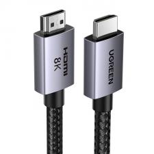 Cabluri video, Cablu video UGREEN HD171, HDMI tata - HDMI tata, 8K, 60Hz, 2m, Gri, lerato.ro