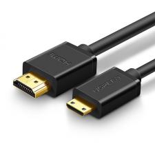 Cabluri video, Cablu video UGREEN HD108 Mini HDMI tata - HDMI tata, 4K, 60Hz, 1.5m, Negru, lerato.ro