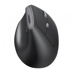 Mouse wireless UGREEN MU001, 6 butoane, Bluetooth 5.0, Wireless, 4000 DPI, 1x AA, Negru