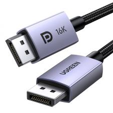 Cabluri video, Cablu video UGREEN DP118, DisplayPort tata la DisplayPort tata, 16K, 30Hz, 80Gbps, 2m, Negru, lerato.ro