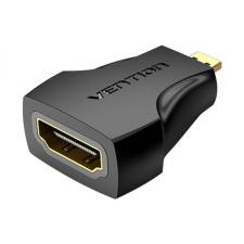 Cabluri video, Adaptor video Vention AITB0, Micro HDMI tata la HDMI mama, 1080p, 60Hz, Negru, lerato.ro