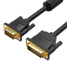 Cabluri video, Cablu video Vention EACBI, VGA tata - DVI 24+5 tata, 1080p, 60Hz, 3m, Negru, lerato.ro
