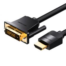 Cabluri video, Cablu video Vention ABFBJ, DVI 24+1 tata - HDMI tata, 4K, 60Hz, 5m, Negru, lerato.ro