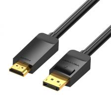 Cabluri video, Cablu video Vention HAGBH, DisplayPort 1.2 tata - HDMI 1.4 tata, 4K, 30Hz, 2m, Negru, lerato.ro