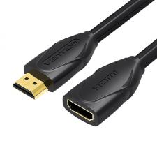 Cabluri video, Cablu video Vention VAA-B06-B150, HDMI tata - HDMI mama, 4K, 30Hz, 3D, 1.5m, Negru, lerato.ro