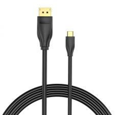Cabluri video, Adaptor video USB-C la DisplayPort 1.4 Vention CGYBH, 2m, 8K, Negru, lerato.ro