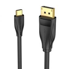Cabluri video, Cablu video Vention CGYBG, USB-C la DisplayPort 1.4 tata, 8K/60Hz, 4K/120Hz, 1.5m, Negru, lerato.ro