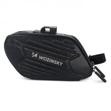 Suporturi telefon si depozitare accesorii, Geanta bicicleta impermeabila Wozinsky WBB27BK, 1.5L, Negru, lerato.ro