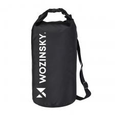Imbracaminte sport si accesorii, Geanta sport Wozinsky WWK-10 pentru Kaiac canoe / Paddleboarding, 10L, Waterproof, Negru, lerato.ro