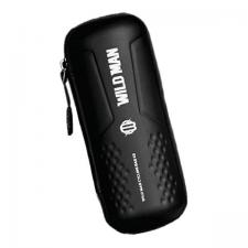 Suporturi telefon si depozitare accesorii, Geanta pentru bicicleta WildMan E3, Waterproof, Montare in suportul pentru bidonul de apa, 0.8L, 7.5x7.5x20 cm, Negru, lerato.ro