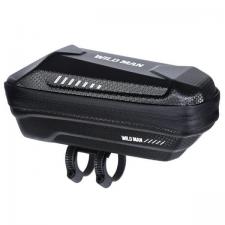 Suporturi telefon si depozitare accesorii, Geanta pentru bicicleta WildMan XT5, Waterproof, Montare pe cadru, 1.2L, 258 x 105 x 158 mm, Negru, lerato.ro