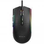Mouse gaming Wozinsky XTRIKE ME GM-326 , Cu fir, 6 Butoane, 7200 DPI, Lungime cablu 1.5m, Iluminare RGB, USB-A, Negru 2 - lerato.ro