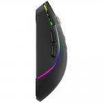 Mouse gaming wireless XTRIKE ME GW-326, 6 Butoane, 10000 DPI, 500mAh, Iluminare RGB, Bluetooth, Negru 5 - lerato.ro