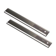 Veioze si Lampi Smart, Set 2 corpuri iluminat dulap Yeelight Ultra-Thin, 130lm, 4000K, Senzor, 30cm, USB-C, Negru, lerato.ro