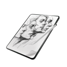 Folii tablete, Folie ecran sticla securizata ZAGG InvisibleShield Fusion Canvas compatibila cu iPad Air 13 inch 2024, Transparent, lerato.ro