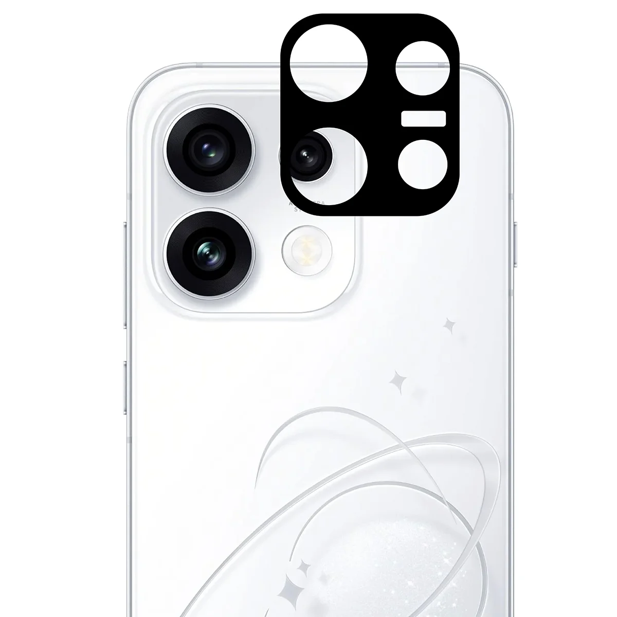 Folie pentru camera telefonului Bizon Glass Lens pentru OPPO Reno16 F, OPPO Reno16 FS