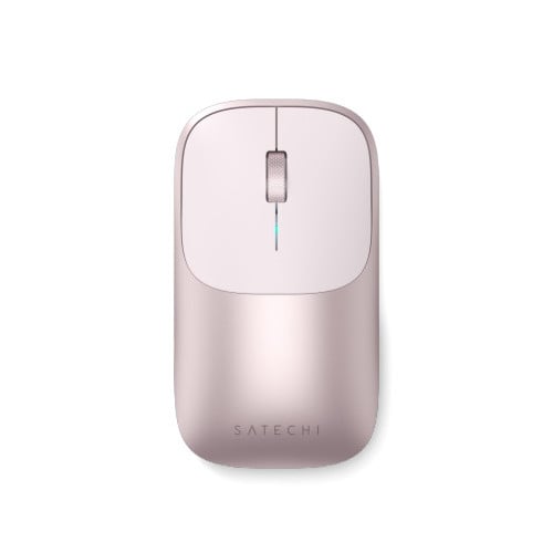 Satechi Slim EX Mouse - mouse wireless pentru două dispozitive (blush)